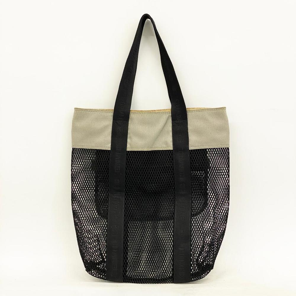 Chanel Sports Mesh Nylon Tote Bag Black - Picture 10 of 10